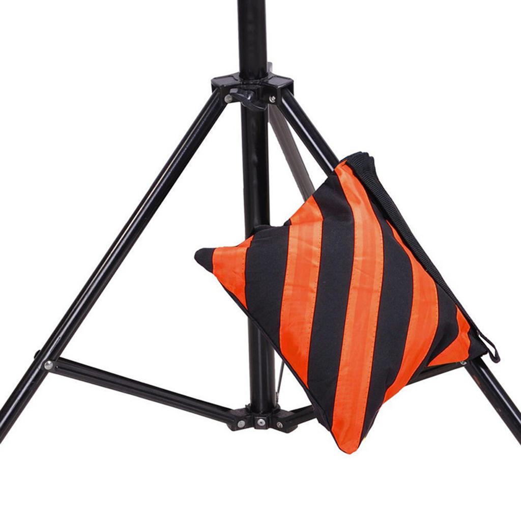 Borsa Pesante da Sella per Supporto Sfondo, Treppiede Fotografico, Sacca Ponderata per Sacchi di Sabbia per Supporto Luci Attrezzatura Video Fotografica