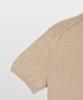 MANNERGRAM Upw Washable Cotton Round Short Sleeve Knit Light Beige