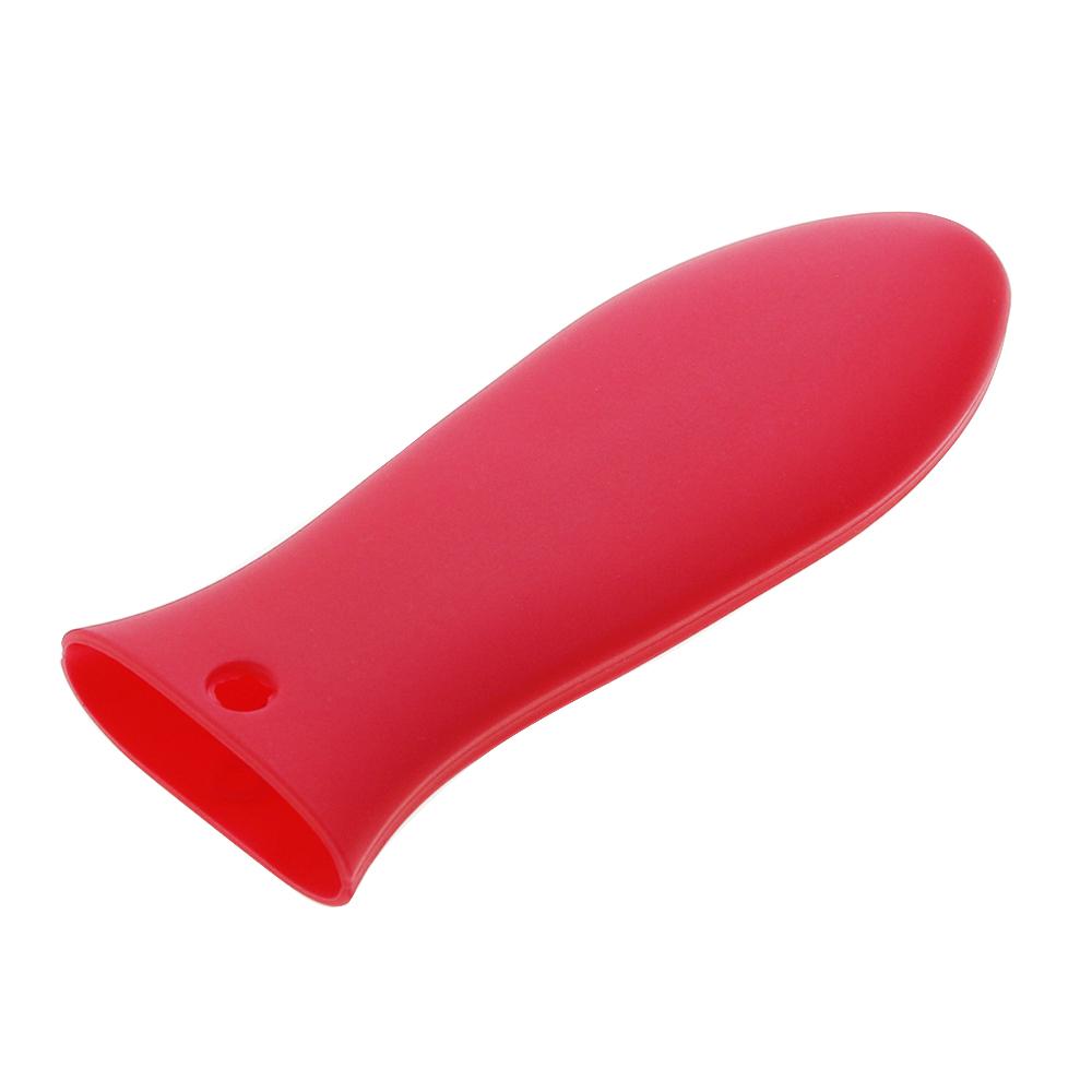 1PCS Silicone Pot Handle Cover Insulation Cover Kitchen Tools Silicone Insulation Pot Handle Cover Anti Slip Pot Handle Cover