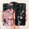 Soft Silicone Funda For Xiaomi Poco X8 Pro Max Redmi Turbo 5 Max Phone Case Vintage Starry Cherry Bow Printed Daisy Bumper