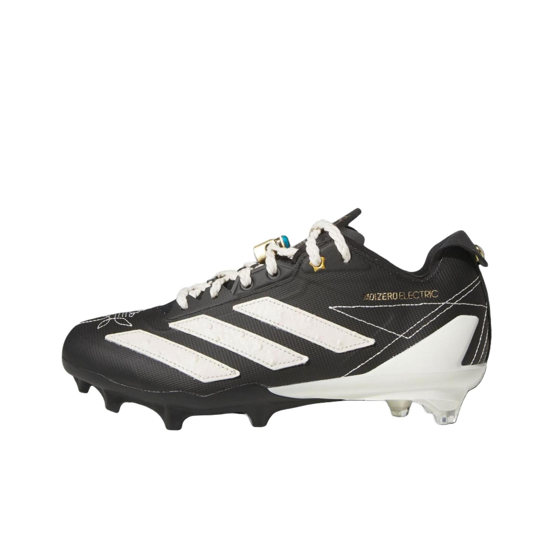 adidas Adizero Electric II Rodeo Черный Основной Белый Основной Унисекс Шиповки Матовый Золотой JQ3969 43⅓