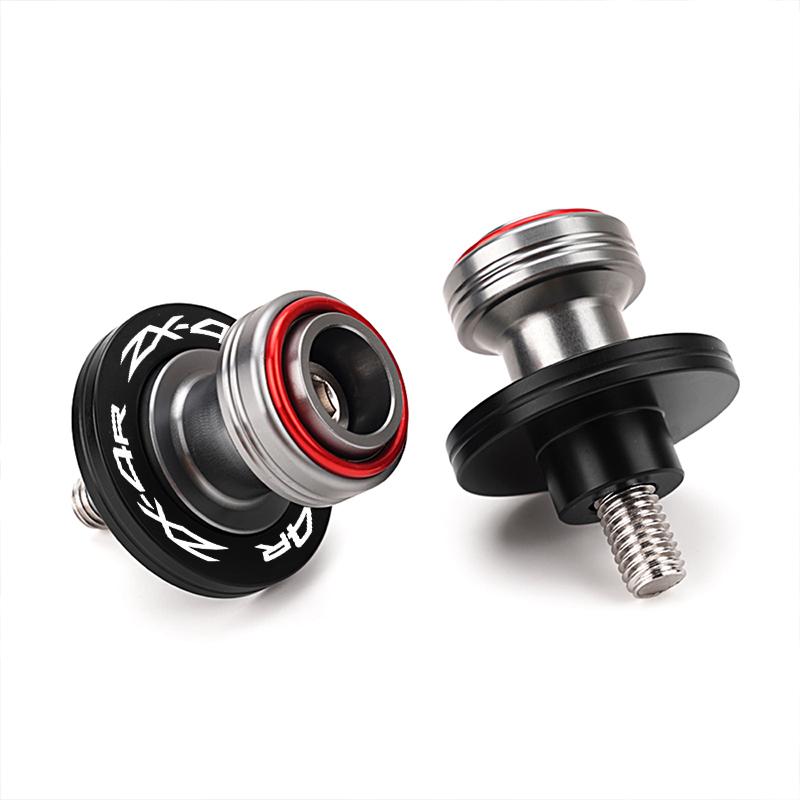 M8 til KAWASAKI Ninja ZX4R ZX4RR ZX6R ZX636 ZX10R ZX-4RR ZX-6R ZX-10R Motorcykeltilbehør Svingarmsspoler Slider Standskruer