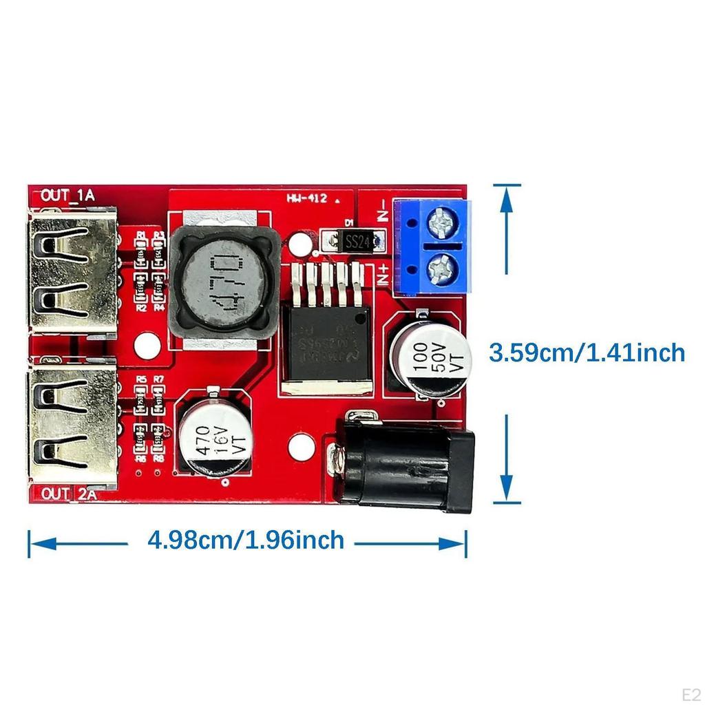 Stepdown Module 9V 12V 24V 36V To 5V Multipurpose Volt Transformer