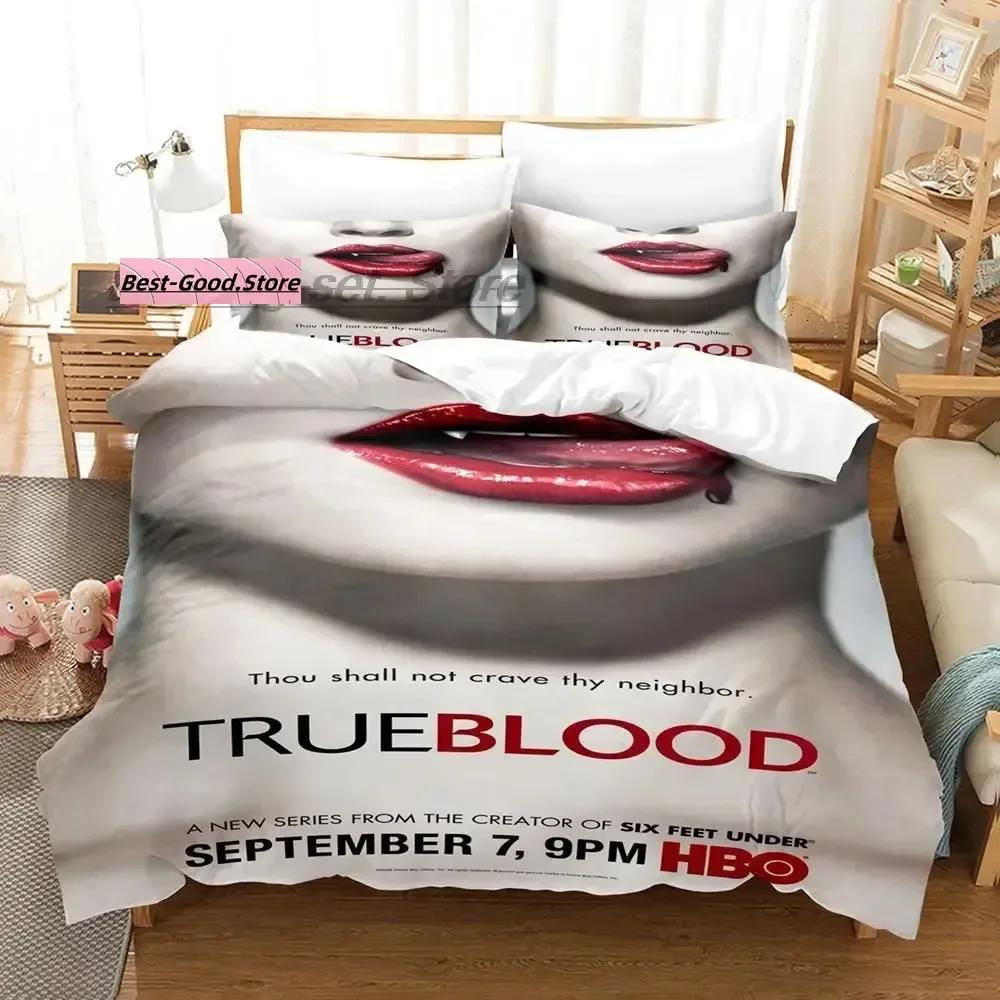 Vampire Beding Set Single Twin Ful Quen King-Sized Dimensionsd Dimensions Bed Linen Set Aldult Kid Bedrom Duvetcover Sets 3D Print Anime Werewolf