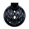 FRRK Black Resin Male Penis Lock with Angel Wing Restraints Wearable Chastity Cage Adult Couple Intimate Toy for Pleasure and Intimate Play