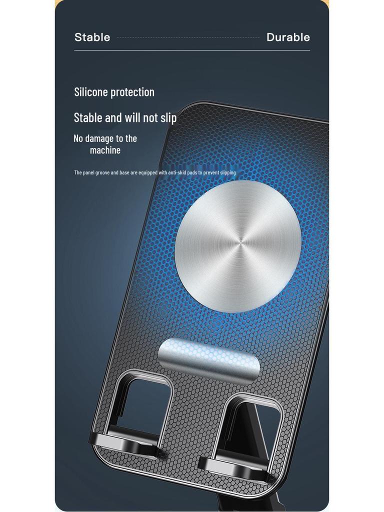 360° Rotating Phone Holder & Bluetooth Speaker - Desktop Stand with High-Quality Sound