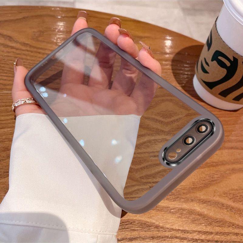 Für iPhone 16E Hülle iPhone 6 Handyhülle iPhone 7 8 6S Abdeckung iPhone 6 7 8 Plus 6P 7P 8P Stoßfeste Beschichtung Silikon Rückseite