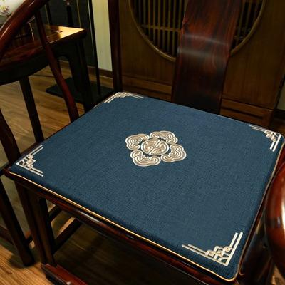 Chinese Style Seat Cushion Thickened Butt Pad Mahogany Chair Cushion Autumn  Winter Solid Wood Dining Chair Tea Chair Cushion Ring Chair Seat Cushion