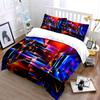 Geometric neon light patterns. Bedding sets Duvet cover sets Duvet covers Pillowcases(1*Duvet Cover 2*Pillowcases without duvet insert)