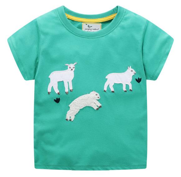Little maven 2026 Summer Cartoon Unicorns Prints Children t-shirts New Baby Boys Girls Shirts Tops Clothes Kids Clothes