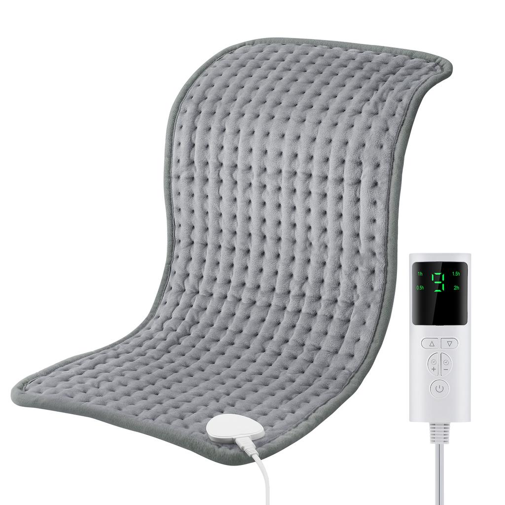 Electric Heating Pad Winter Blanket 9 Heat Settings 4 Timer for Waist Abdomen Shoulder Leg Pain Relief Home Office Use