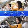 Daihatsu New Atrai S7 Series 6th Generation Sunshade Side Mesh for Driver and Passenger Interior Includes Japanese Instruction Manual