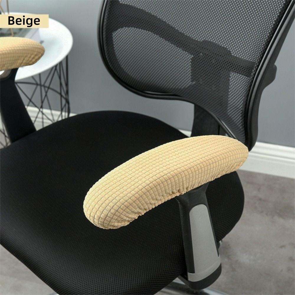 New Removable Chair Armrest Cover Elastic Waterproof Fabric Chair Armrest Sleeve Washable Chair Arm Covers