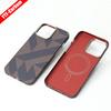YTF-Carbon for iPhone16Promax Carbon Fiber Mobile Phone Case Aramid Fiber Magnetic 16Pro Protective Case Business 16plus