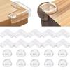 4-20PCS Children Safety Silicone Transparent Protective Cover Children's Anticollision Table Corner Edge Protective Cover Guards