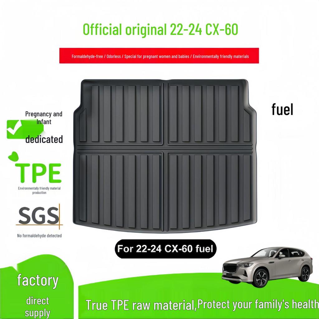Mazda CX-60 Trunk Mat (22-24) - All-Weather TPE