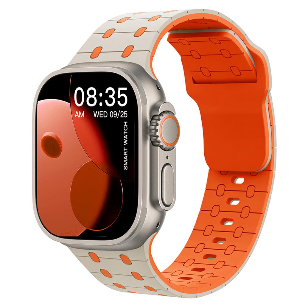 Silicone band For Apple watch Strap 45mm 41mm 44mm 49mm 40mm 38 42mm 46mm bracelet correa iwatch Series 10 9 8 7 6 5 3 SE Ultra