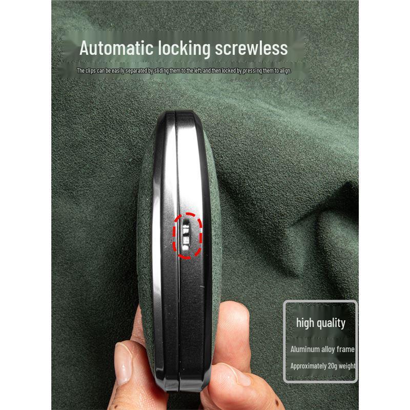 Luxury Suede Key Covers for Ford Explorer ST, Escape, Edge, 4WD, Mondeo, and EVOS