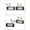 For Mini Cooper R56 R57 R58 R59 R50 R52 R53 LED License Plate Light 2PCS White Car Number Lamp Error Free OEM#:51132756227