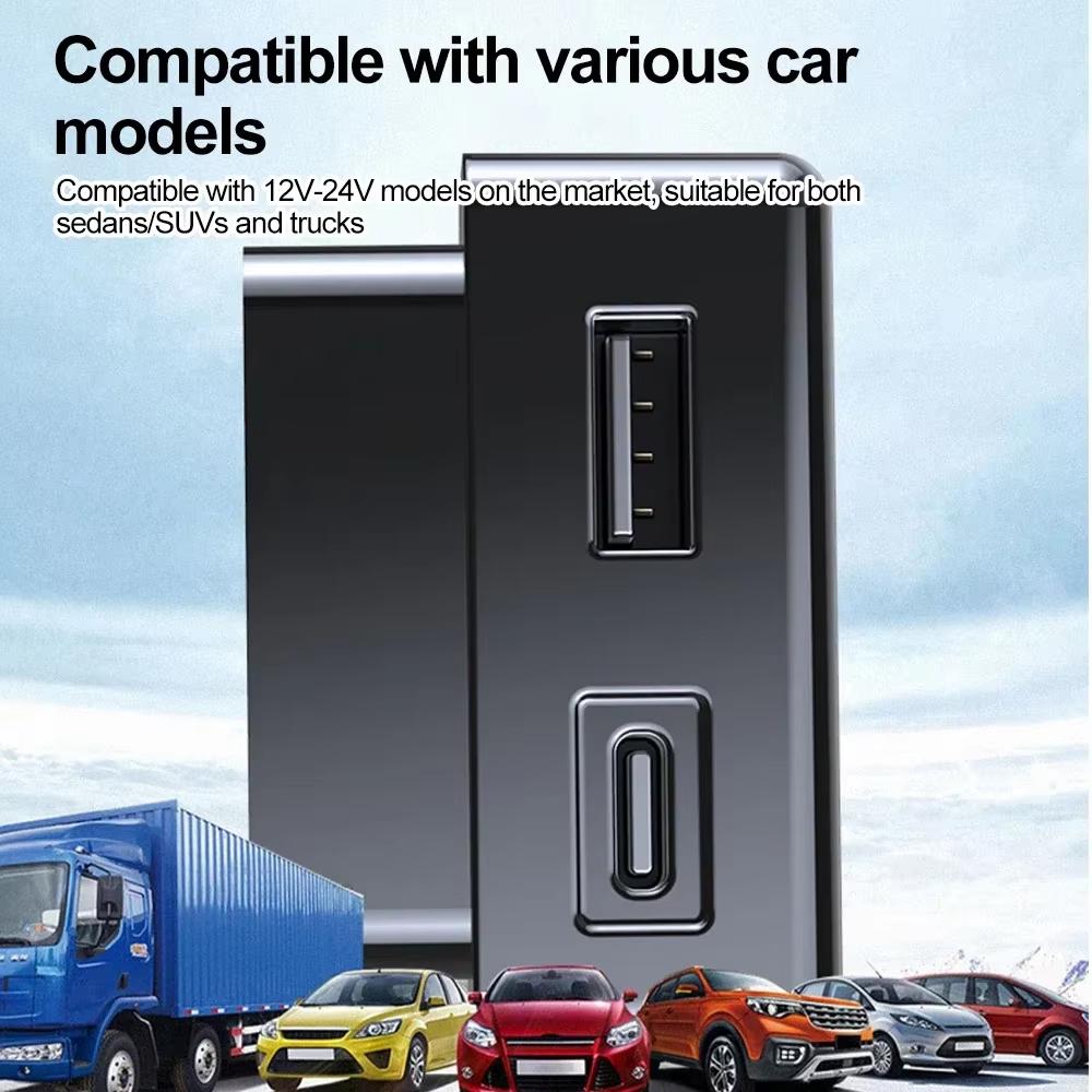 Car Obd Fast Charger for Tesla Model 3 Y X S Mobile Phone Charging Obd2 Splitter Charger Adapters Accessories Universal Model
