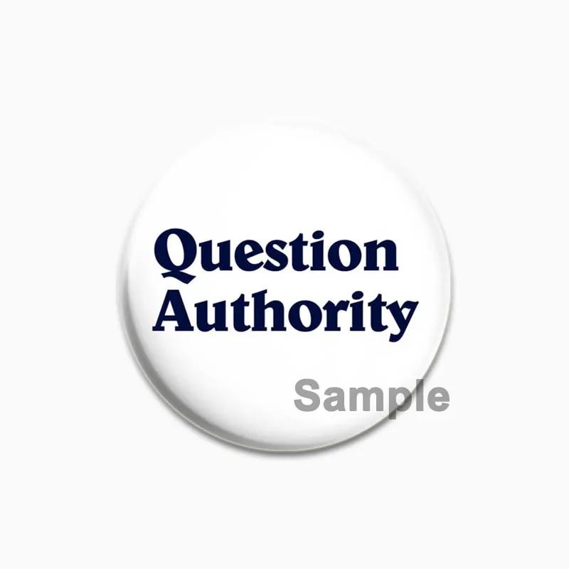 32/44/58mm Funny Cartoon Round Tinplate Pin Brooches Clothes Bag Decor Snap-in Badge Fashion Jewelry Gift