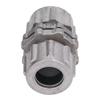 Dust Remover Pipe Connector Aluminum Alloy Solenoid Pulse Valve Quick Connector Adapter 2.54cm 1in