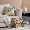 Genshin Nahida Cushion Cover Pillowcase Short Plush Invisible zipper Room Sofa Cushion Cover