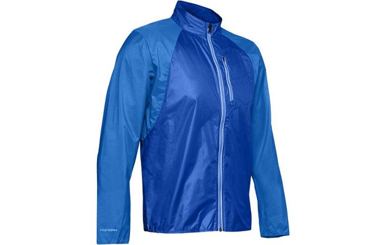 Under Armour Jackets Men s Blue Stand Collar Moderate Other 1350941-464 XL