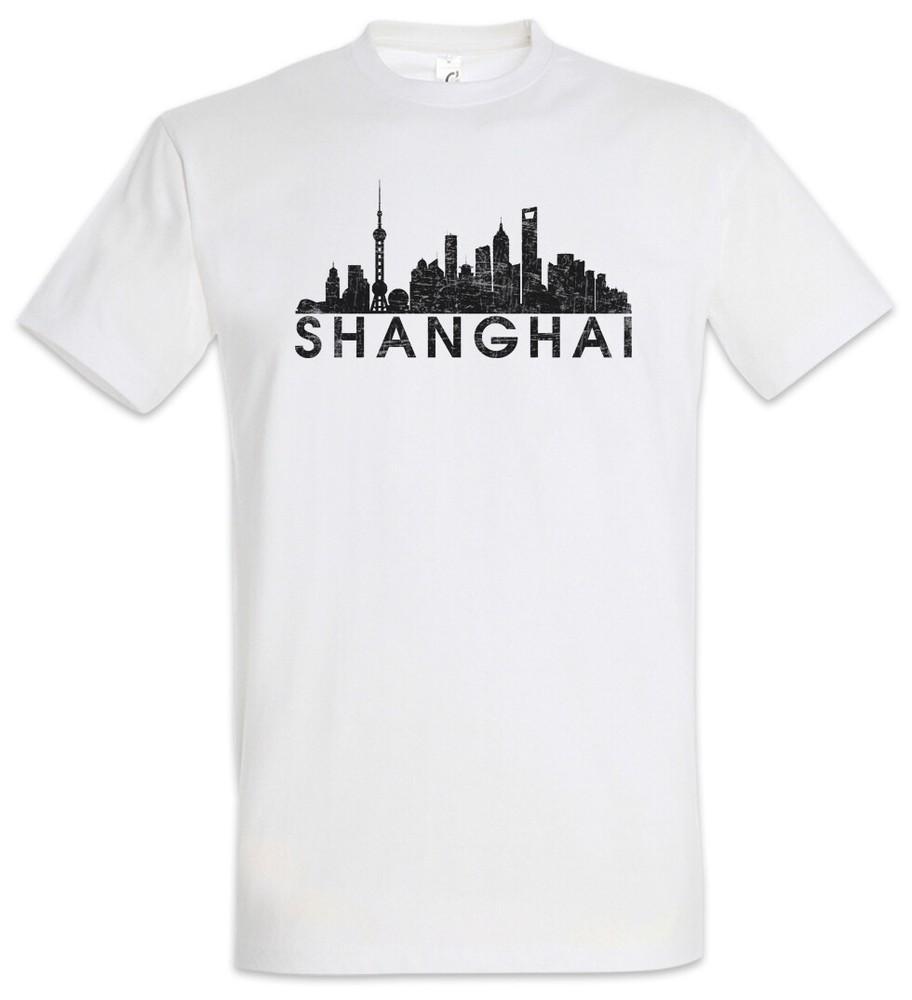 

Skyline Shanghai T-Shirt City China Chinese 4XL