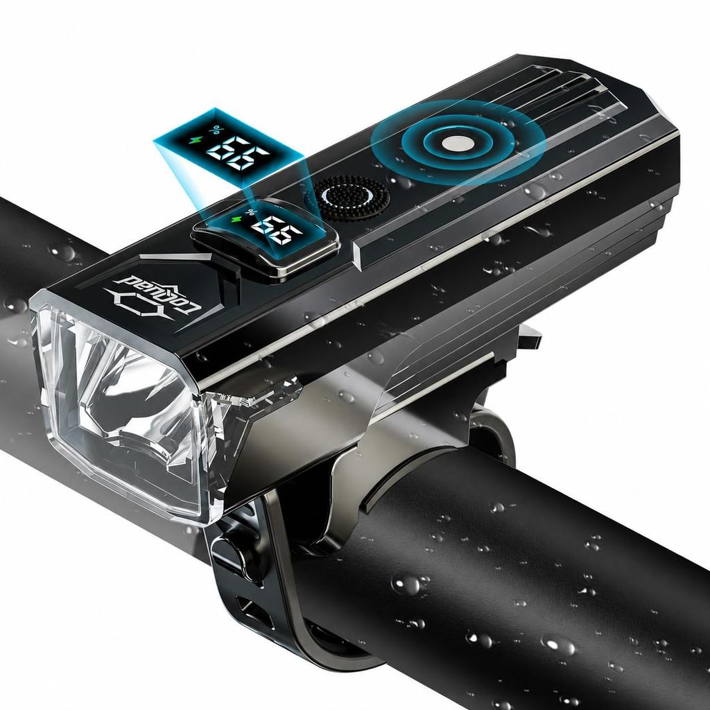 Bicycle light rechargeable IPX6 waterproof specification (2026 new model super