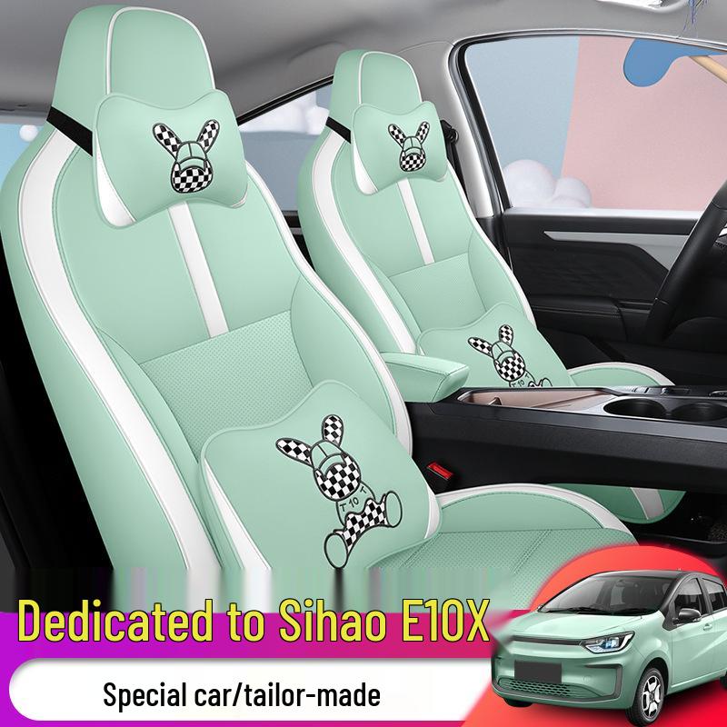 2023 Sihao Fairy e10x Lavendel Vierblättriges Kleeblatt Autositzbezug 200km Edition