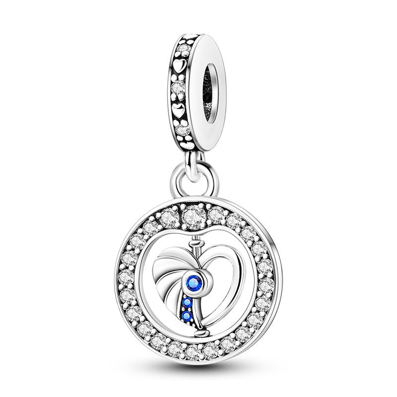 100% Rame Zircone Scintillante Occhio del Diavolo Occhio di Horus Auguri Migliori Portafortuna Perline Adatte a Braccialetti da 3 mm Gioielli Fai da Te