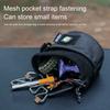 Black Canister Bag Multi-Purpose Portable Tank Storage Bag Hanging Drawstring Bag Camping Picnic Accessories