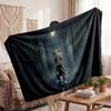 Warm Flannel BlanketLittle Nightmares Six Mono Soft Cozy Throw Blanket for Bedroom Couch