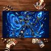 Vintage Celestial Wizard Pattern Large Game Playmat Non Slip Rubber Table Mat Stitched Edge For Card Game Laptop Gaming