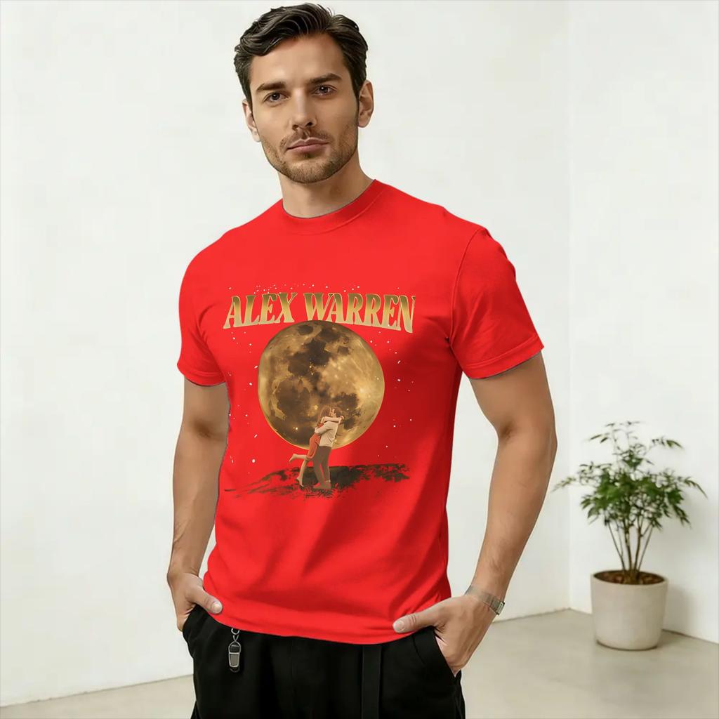 Alex Warren Finding Friday on the Road Tour 2026 T Shirts Unisex Cotton Funny TShirts Round Neck Tees Short Sleeve Clothes Summer