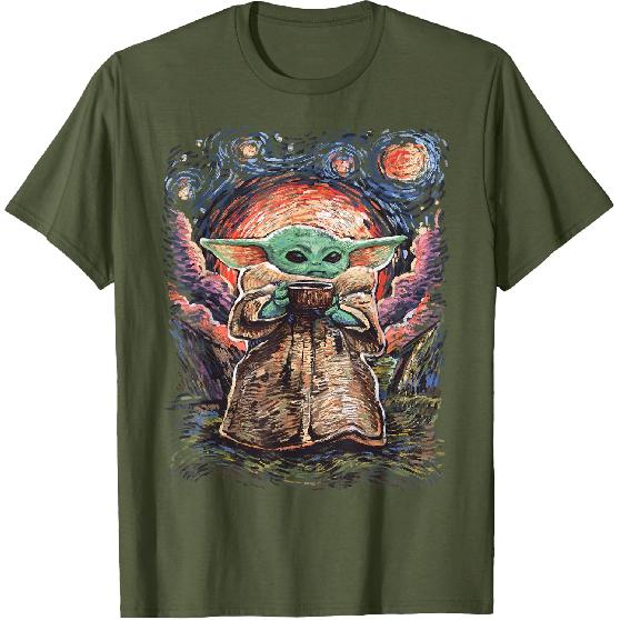 Star Wars The Child Starry Night T-Shirt
