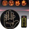 LED Car Gesture Warning Light: Smiley Face Expression for Rear Window