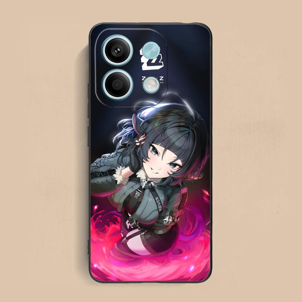 

ZZZ Чехол для телефона Jane Doe для Xiaomi Redmi Note 14 13 12 11 S Pro Plus 4G 5G Мягкий ударопрочный чехол из ТПУ Redmi Note 11S 4G