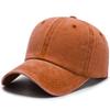 OEM Custom Logo Washed Soft Top Vintage Dad Hats Adjustable Plain Custom Baseball Cap for Men Women