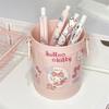 Hello Kitty Pencil Case Cartoon Box Desk Accessories Stationery Storage Products Gifts Entertaining Play Safe Kid Friendly Fun