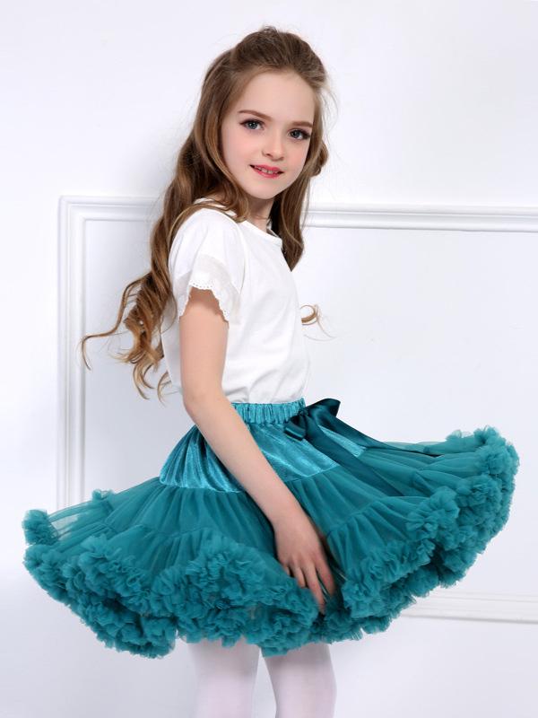 Children's Princess Mesh Tutu Dress - Soft, Puffy, Breathable Skirt for Girls