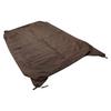 Table Tennis Table Dustproof Cover Courtyard Patio Rainproof Sun Protection Table Tile Cover Brown