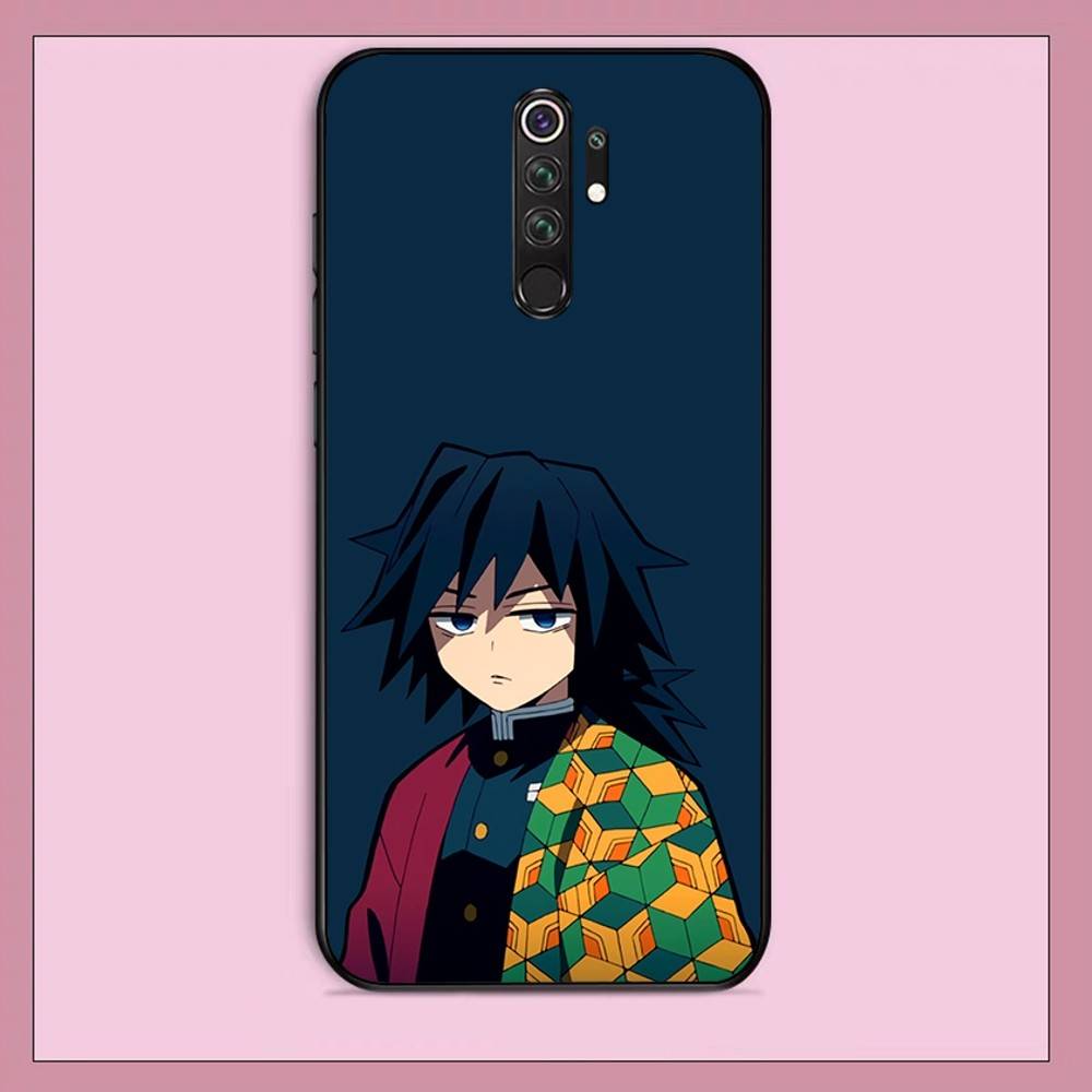Lovely Demon Slayer Phone Case For Redmi Note 4 X 5 A 6 7 8 T 9 9S 10 11 11S 11Epro Poco M3 Pro