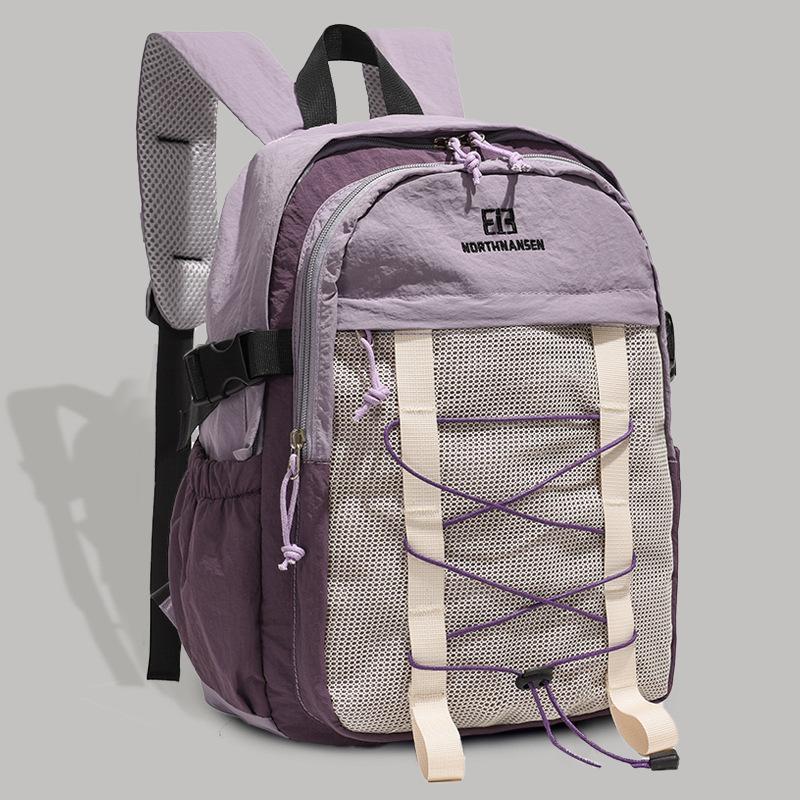 Herren Outdoor-Bergsteiger- und Reiserucksack mit großem Fassungsvermögen - Leicht, modisch, lässiger Studenten-Buchrucksack