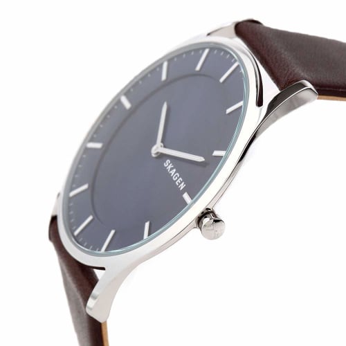 SKAGEN SKW6237 HOLST Leather Watch for Men