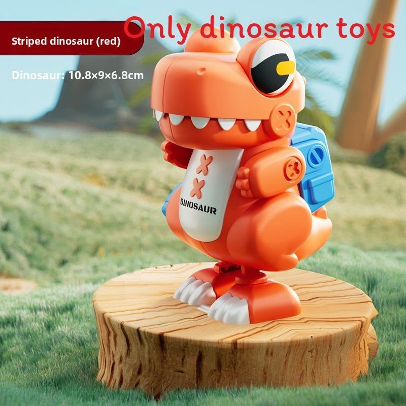 Dinosaur Plastic Kid Wind Up Toy With Mechanical Movement For Gift Learning