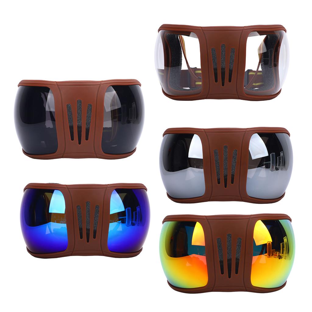 Sports Horse Glasses Multi Layers Sponge Adjustable Straps Stylish Windproof Horse Goggles for Ridin
