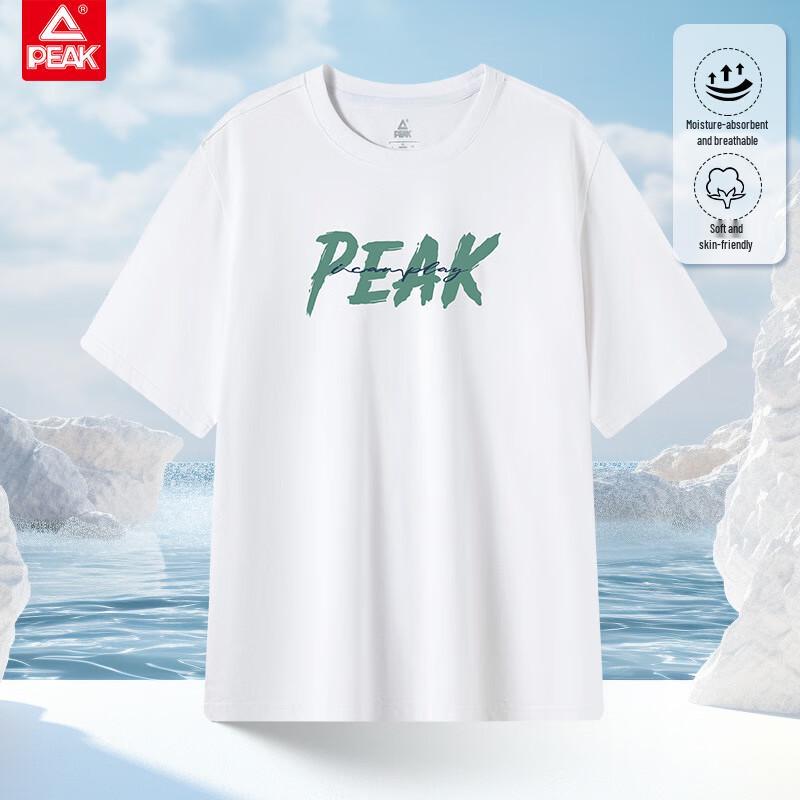 Peak Men s Basketball Cotton T-Shirt 2570₽