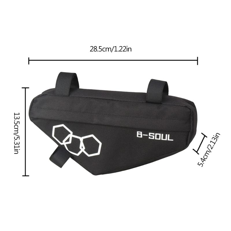 Bicycles Frame Bag Triangle Pouch Bike Front Top Tube Bag Cycling Saddle Bag